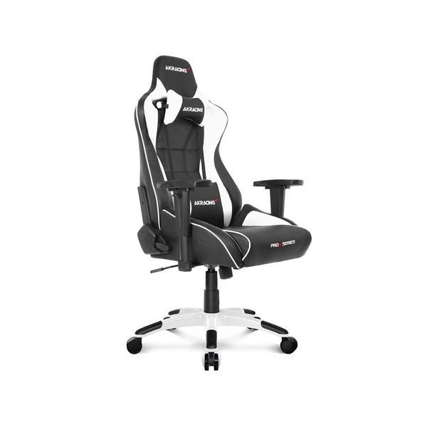 オフィスチェア リクライニング椅子 ゲーミングチェア ホワイト AKRacing（エーケーレーシング） ゲーミングチェア AKRacing Pro-X
