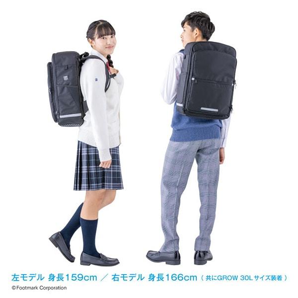 フットマーク ラクサック グロー ブラック 101358 09 30L : MAXZEN