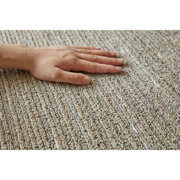 スミノエ 洗える ラグ ロングウッド 130×185cm アイボリー メーカー直送_3