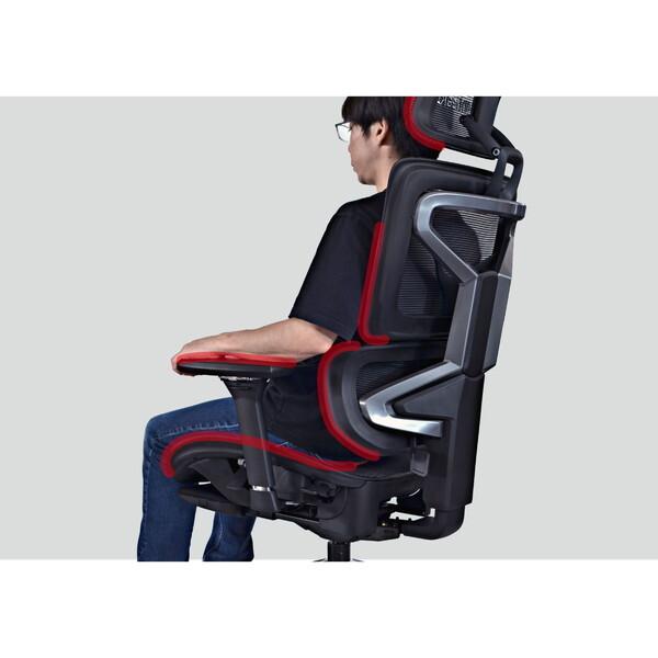 関家具 394031 セレスティアル チェア ムーンホワイト ゲーミングチェア メーカー直送_10