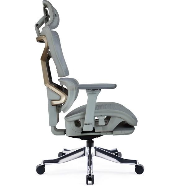 関家具 394031 セレスティアル チェア ムーンホワイト ゲーミングチェア メーカー直送_6