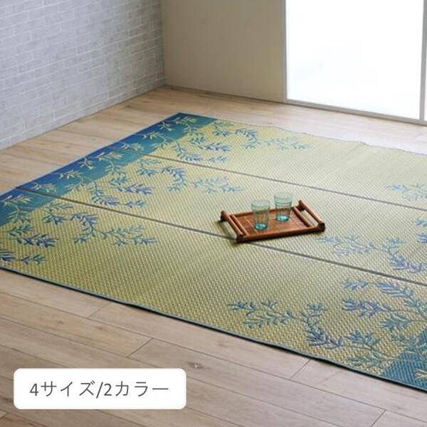 イケヒコ・コーポレーション 1052200126204 敷物 ラグ(い草) DXラテール GN 210×250cm メーカー直送_1