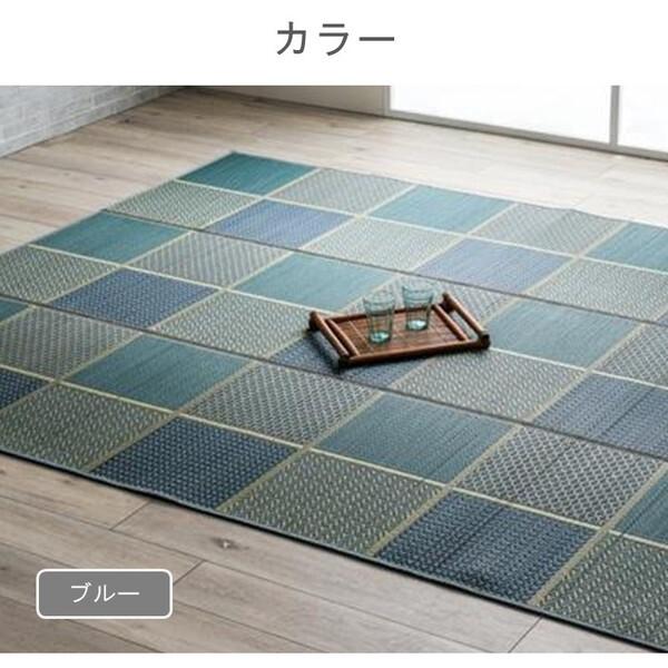 イケヒコ・コーポレーション 1052220126204 敷物 ラグ(い草) DXセルテ GN 210×250cm メーカー直送_5