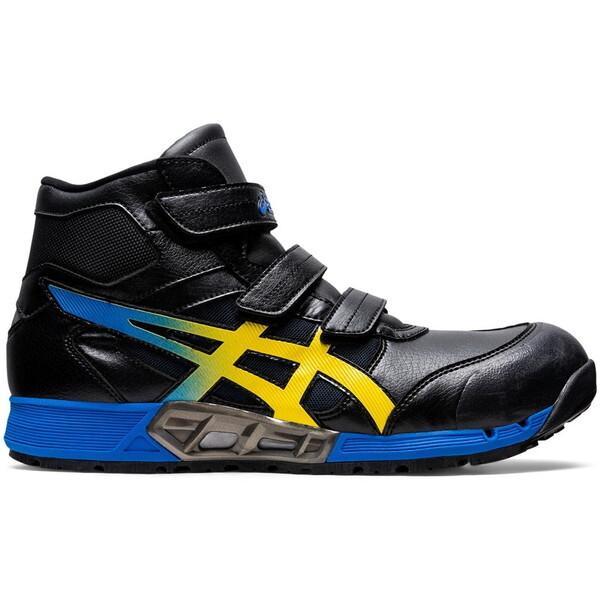 1271A055 ブラック/ヴァイブラントイエロー 26.5 アシックス ウィンジョブCP308AC [安全靴] ASICS（アシックス） 1271A055 ブラック/ヴァイブラントイエロー 26.5