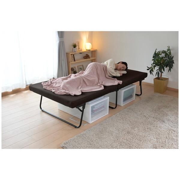 YAMAZEN DPB-397200T パタントベッド Amazon.co.jp: 山善(YAMAZEN) 折りたたみ ベッドフレーム 【完成品