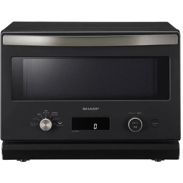 シャープ オーブンレンジ フラットタイプ 黒