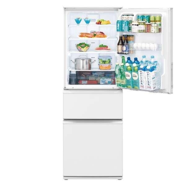 SHARP（シャープ） 冷蔵庫 一人暮らし 二人暮らし 374L SJ-PW37P-W