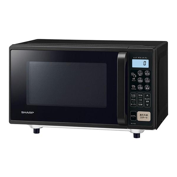 SHARP（シャープ） オーブンレンジ 16L RE-F165-B ブラック フラット