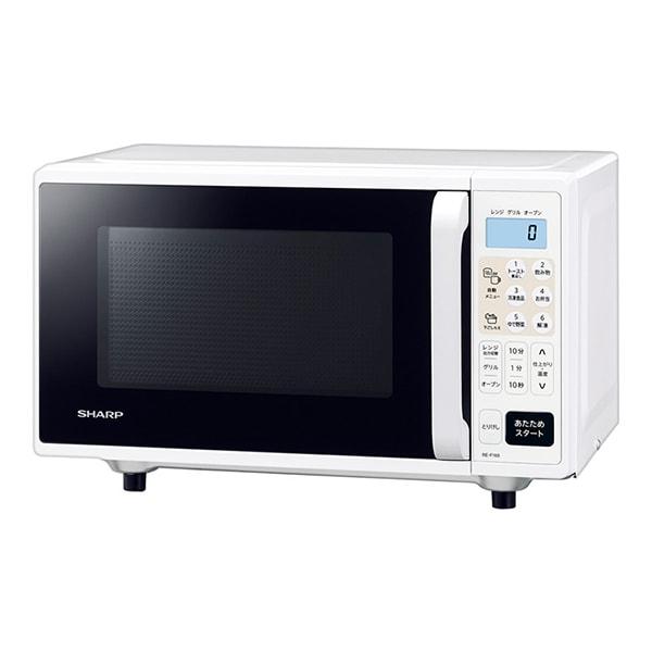 SHARP（シャープ） オーブンレンジ 16L RE-F165-W ホワイト フラット