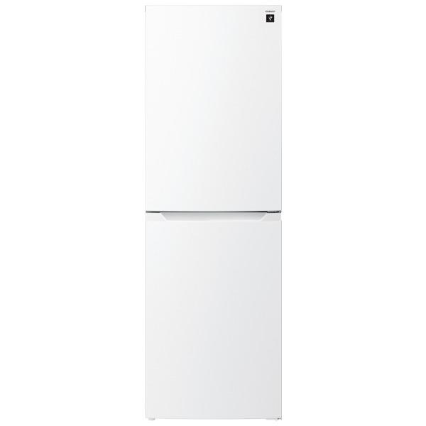 SHARP 2ドア冷蔵庫 ホワイト 本体 2019年製 SHARP（シャープ） 冷蔵庫 一人暮らし 230L 2ドア 右開き SHARP SJ