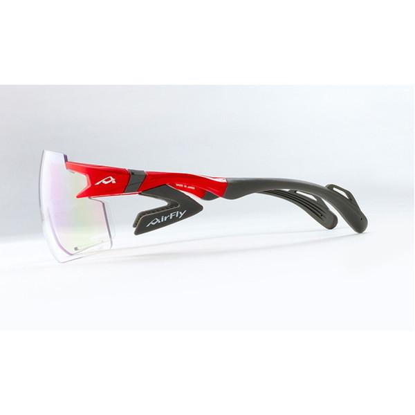 [ AirFly / エアフライ ] AirFly AF301C6BK スポーツサングラス チョウコウ(レッド)の画像