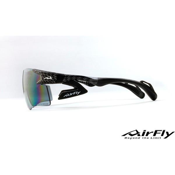 [ AirFly / エアフライ ] AirFly AF301C33WV スポーツサングラス (カーボン)の画像