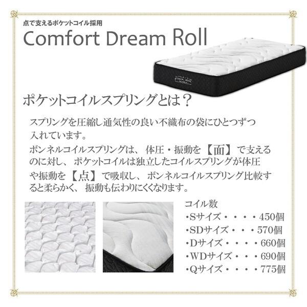 後藤家具物産 PIM-CFDM-ROLL-D コンフォートドリーム ロール マットレス Dサイズ メーカー直送_4