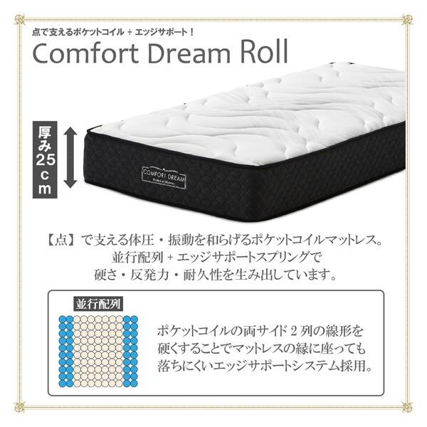 後藤家具物産 PIM-CFDM-ROLL-WD コンフォートドリーム ロール マットレス WDサイズ メーカー直送_2