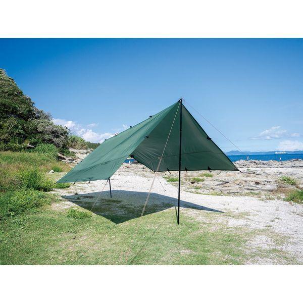ペグー スクエアタープ(オープンタープ) pegooFREE TARP (4m×4m) 4m