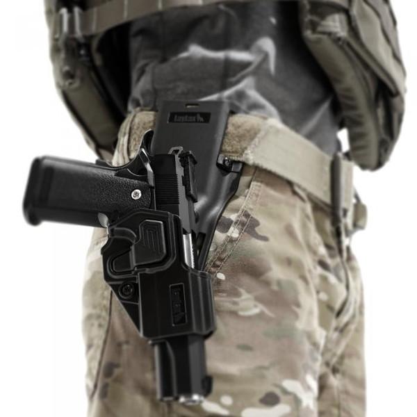 LayLax CQCアタッチメントドロップベルトループ TAN LayLax BATTLE