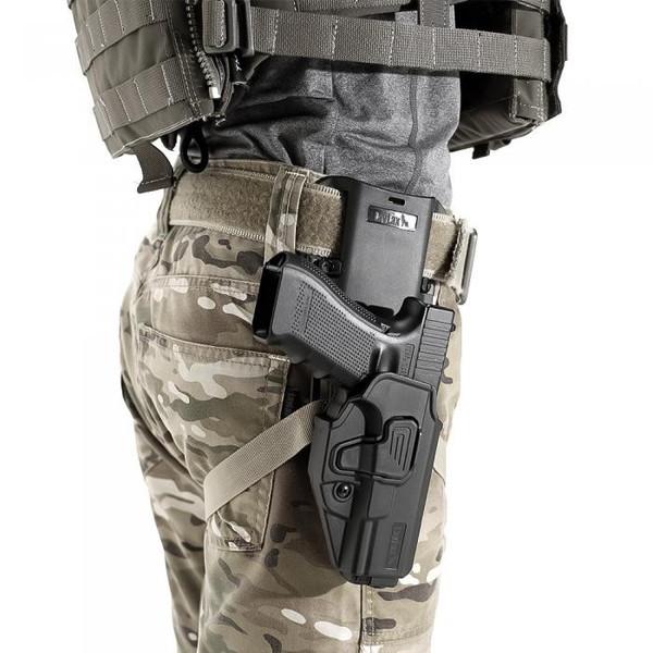 LayLax CQCアタッチメントドロップベルトループ TAN LayLax BATTLE