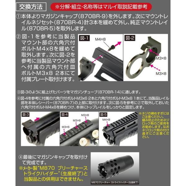 LayLax LayLax M870 ブリーチャートップレイル M-LOK : MAXZEN Direct