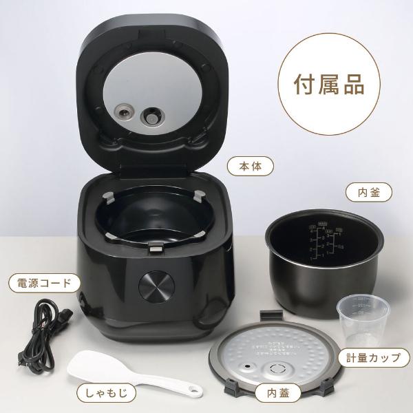 MAXZEN（マクスゼン） 炊飯器 4合炊き 一人暮らし用 マイコン式 MRC