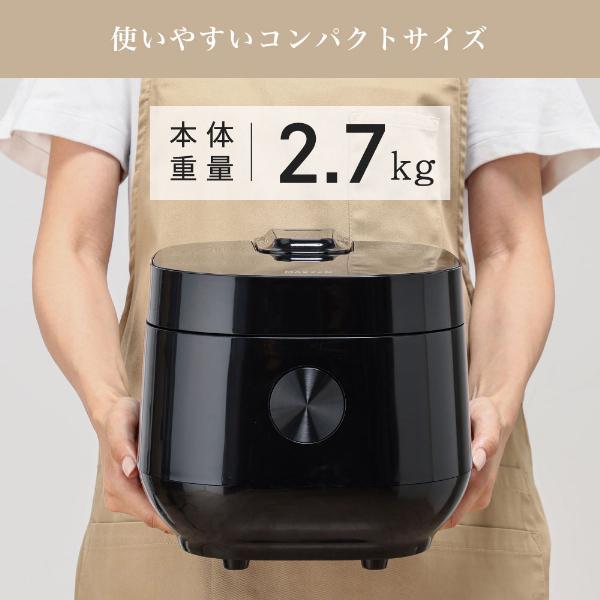 MAXZEN（マクスゼン） 炊飯器 4合炊き 一人暮らし用 マイコン式 MRC