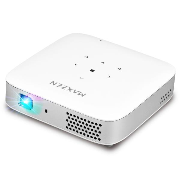 MAXZEN ポータブルスマートプロジェクター　MP-D10HC WH MAXZEN（マクスゼン） 期間限定ポイント5倍！ ポータブル