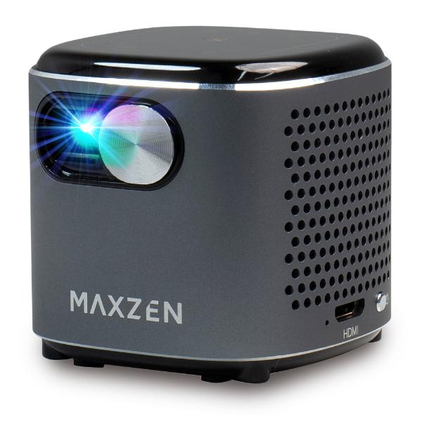 MAXZEN（マクスゼン） ポータブル プロジェクター 家庭用 4K対応 小型
