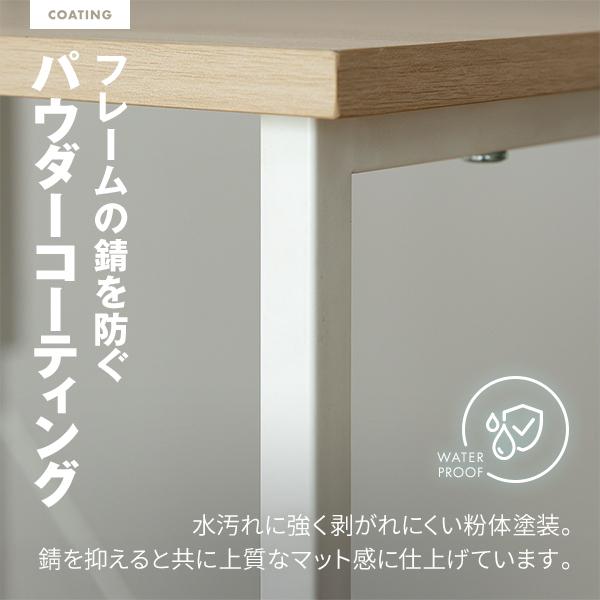 期間限定ポイント5倍！ レンジラック MAXZEN 幅60cm MRS-CS02-BR ブラウン キャスター付き スライド棚 大型レンジ可 2段天板 可動棚付き 耐荷重計85kg | MAXZEN | 15