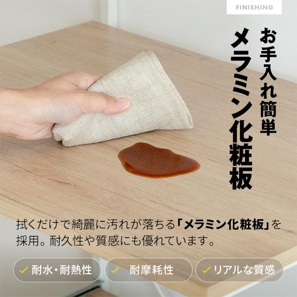 期間限定ポイント5倍！ レンジラック MAXZEN 幅60cm MRS-CS02-BR ブラウン キャスター付き スライド棚 大型レンジ可 2段天板 可動棚付き 耐荷重計85kg | MAXZEN | 16