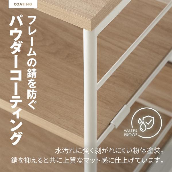 MAXZEN（マクスゼン） レンジラック 幅61cm MRS-CS04-BR ブラウン 8
