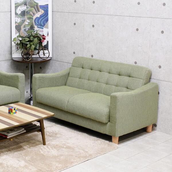 後藤家具物産 SO-05-2P-GR グリーン ポニーll 2人掛ソファー メーカー