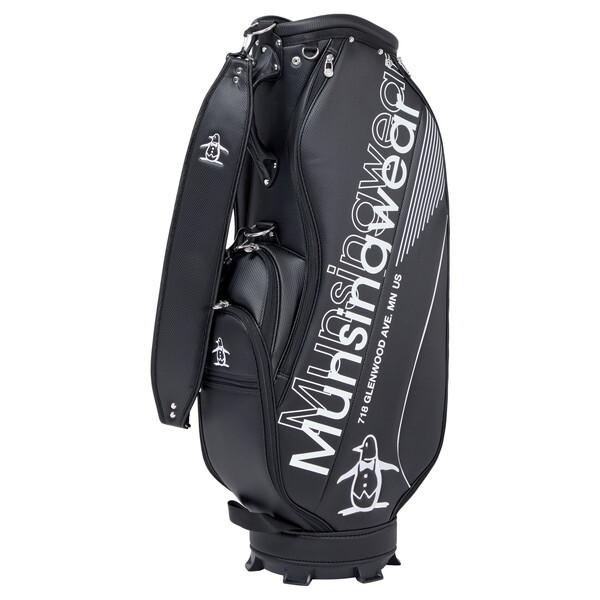 【軽量】munsingwear マンシングウェア キャディバッグ ブラック Munsingwear（マンシングウェア） マンシング キャディバック 2025年