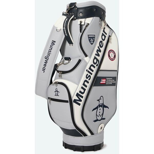 Munsingwear グレー キャディバッグ Munsingwear（マンシングウェア） マンシング キャディバッグ 2026年