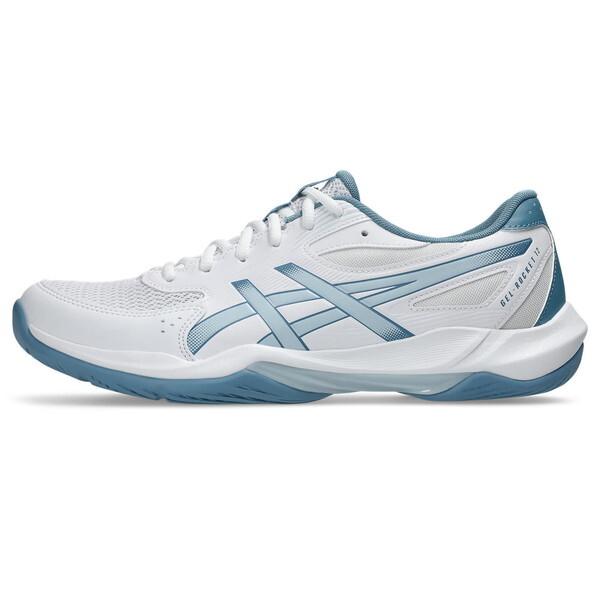 ASICS（アシックス） GEL-ROCKET 12 WHITE/COOL GREY 103 22.5cm