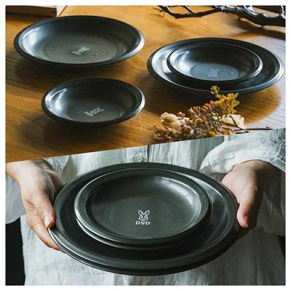 DOD（ディオーオーディー） DOD330 DH1-003-BK-ML お皿 fave dish set