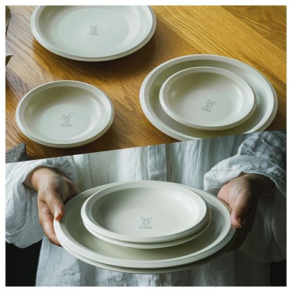 DOD（ディオーオーディー） DOD330 DH1-003-BK-ML お皿 fave dish set