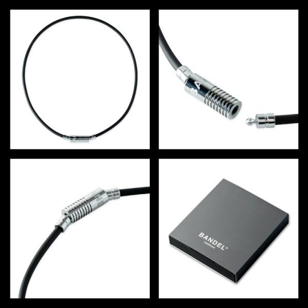 BANDEL（バンデル） BANDEL Neutral Black×Silver 52cm 448385 磁気