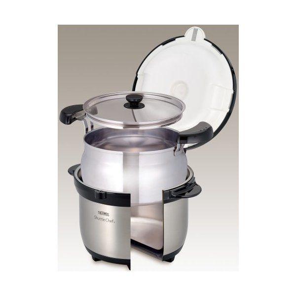 THERMOS（サーモス） シャトルシェフ 真空保温調理器 3.0L クリア