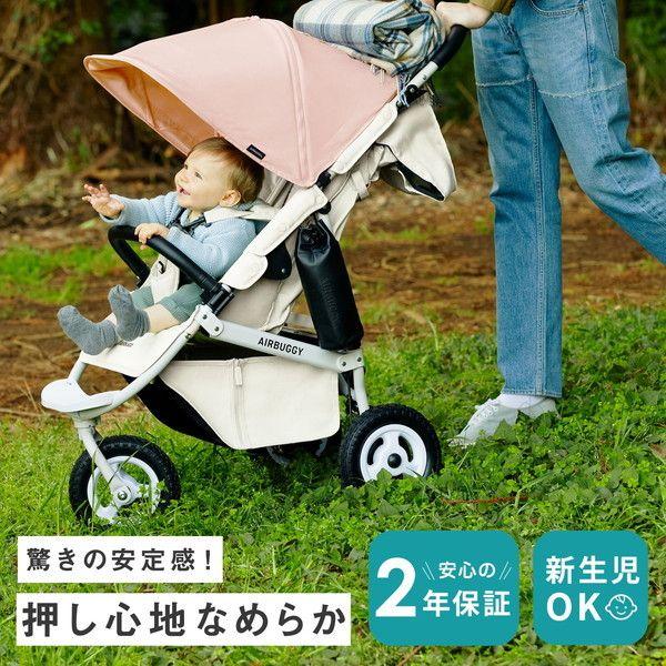 【 開閉式フロントバー仕様 】 エアバギー ココプレミア フロムバース アースグレイ ベビーカー 正規品 保証期間：2年の画像
