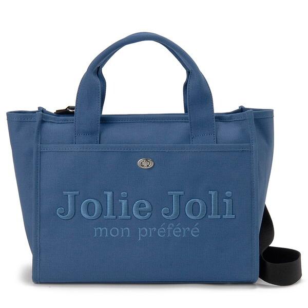 Jolie Joli（ジョリージョリ） トートバッグ キャンバストート ブルー