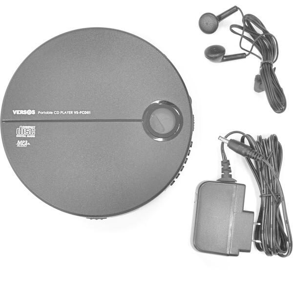 VERSOS（ベルソス） ポータブルCDプレーヤー 軽量 音飛び防止機能