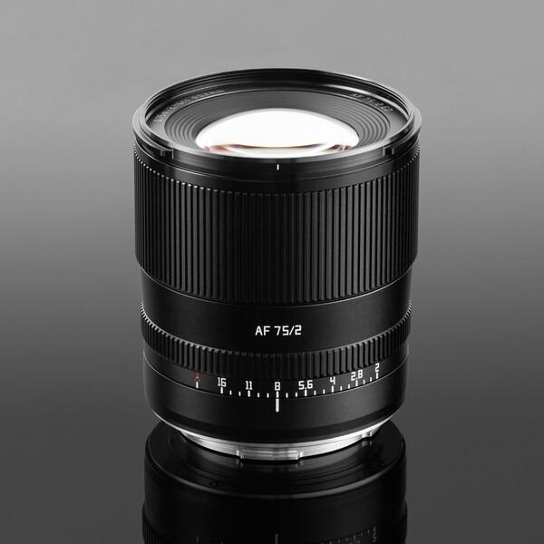 銘匠光学 TT-75F2AF-L-B ブラック 単焦点レンズ (L(ライカ/パナソニック/シグマ)マウント)