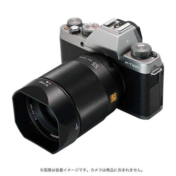 SG-image SG AF55mm F1.8 X 富士フイルムXマウント 交換レンズ