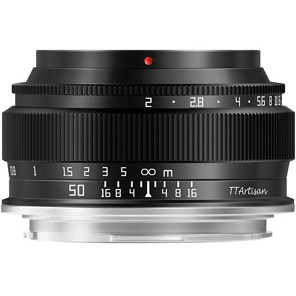 TTArtisan L-50mm f/2 ブラック 単焦点レンズ(Lマウント) : MAXZEN