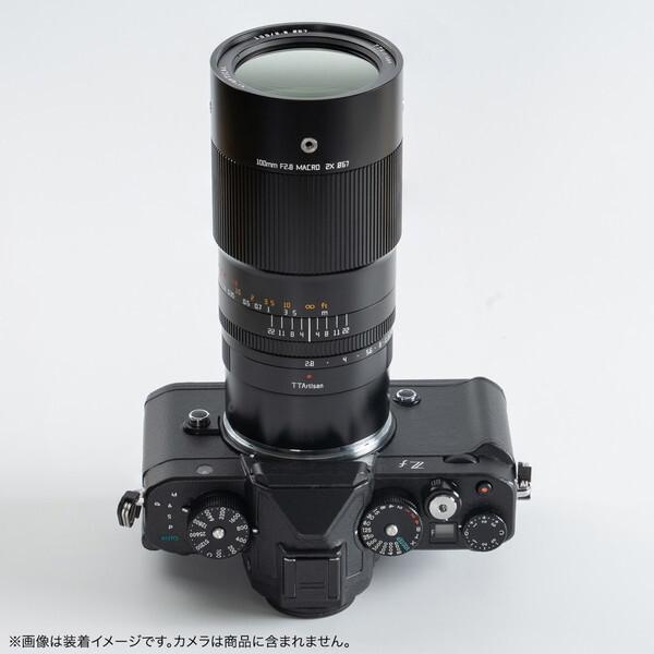 TTArtisan (銘匠光学) TT-100F28M-Z ブラック 100mm f/2.8 MACRO 2X