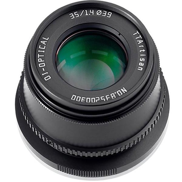 TTArtisan 35mm f/1.4C M43 (B) ブラック 銘匠光学 単焦点レンズ