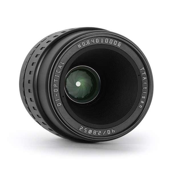 Eマウント マクロレンズ TTArtisan 40mm f 2.8 C TTArtisan 40mm f/2.8C E(B) ブラック カメラ用交換マクロレンズ