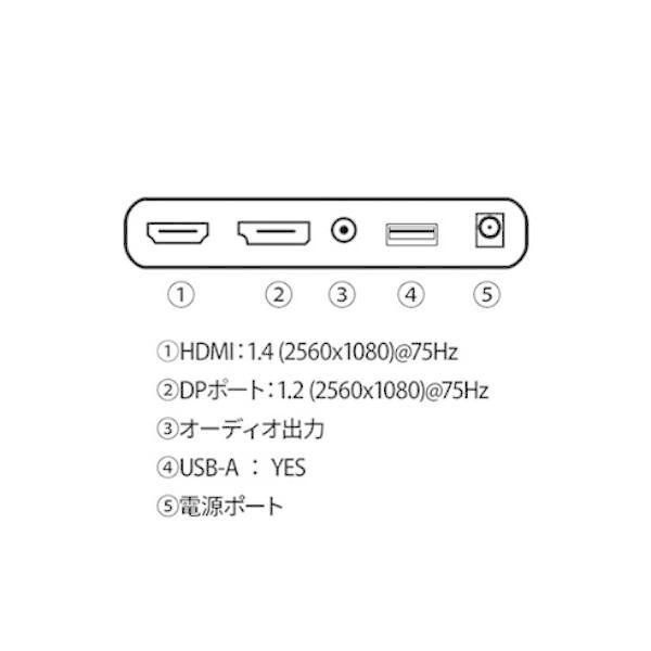 JAPANNEXT JN-V27FHD-C65W ブラック 27型 液晶ディスプレイ_7
