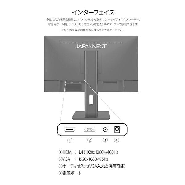 JAPANNEXT（ジャパンネクスト） JAPANNEXT JN-IPS215F2-HSP 21.5インチ