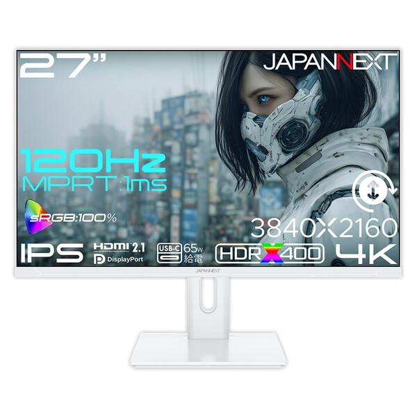 JAPANNEXT（ジャパンネクスト） JAPANNEXT JN-IPS27G120U-HSPC6-W