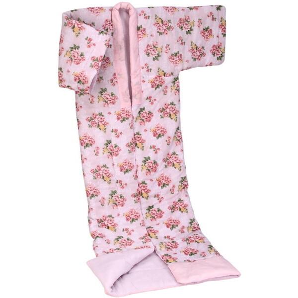 ファミリー・ライフ 綿100%柔らかガーゼかいまき 2色組 ピンク+ブルー